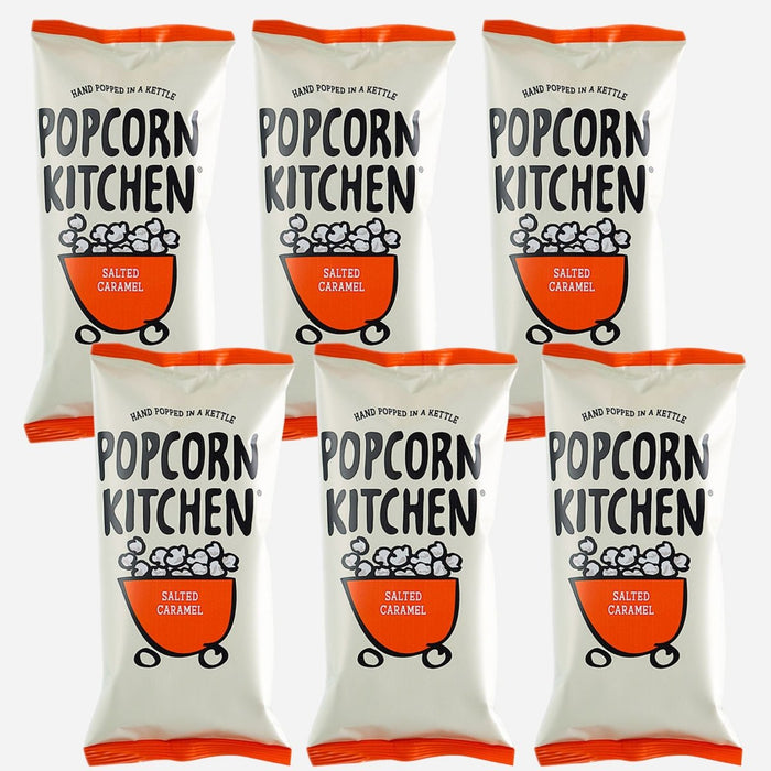 Treat Sharing Bag - Salted Caramel Popcorn 100g x 6 - Popcorn Kitchen