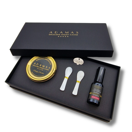 Adamas Caviar Gift Set The Ultimate Caviar Experience - Caviar and Cocktails