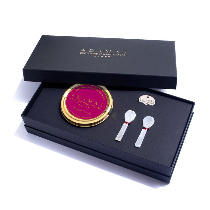 Adamas Caviar Pink Label Gift Set - Caviar and Cocktails