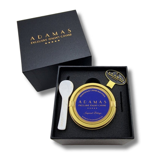 Adamas Caviar Gift Set - Beluga Caviar - Caviar and Cocktails