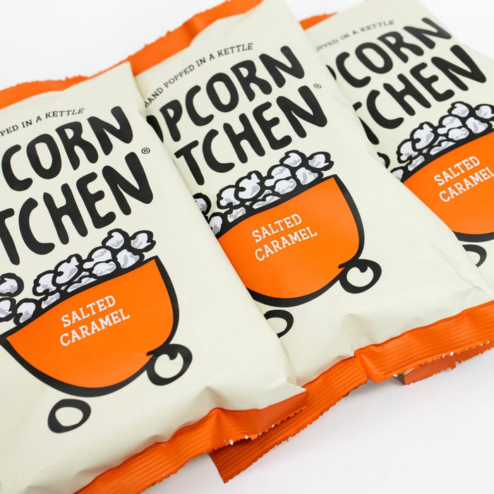 Treat Sharing Bag - Salted Caramel Popcorn 100g x 6 - Popcorn Kitchen