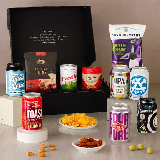 Beer and Nibbles Hamper - Elevate Your Home Drinking Experience