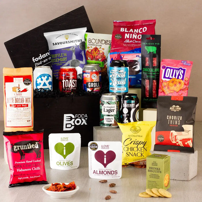 Big Man Box Beer and Snack Hamper