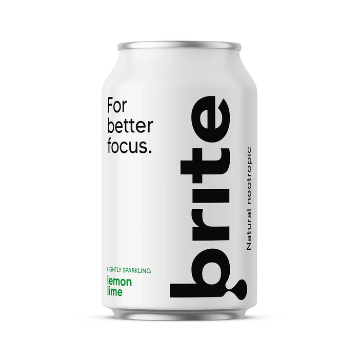 Brite Drinks - Lemon Lime Natural Nootropic Drink 330ml