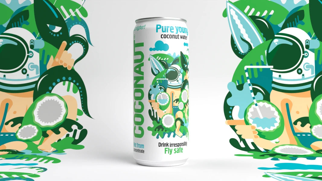Coconaut Water Young - Coconut | FodaBox 320ml Pure