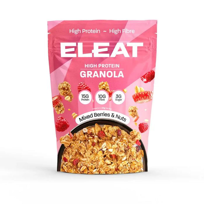 ELEAT - Protein Granola Mixed Berries & Nut 5 x 300g Pouches