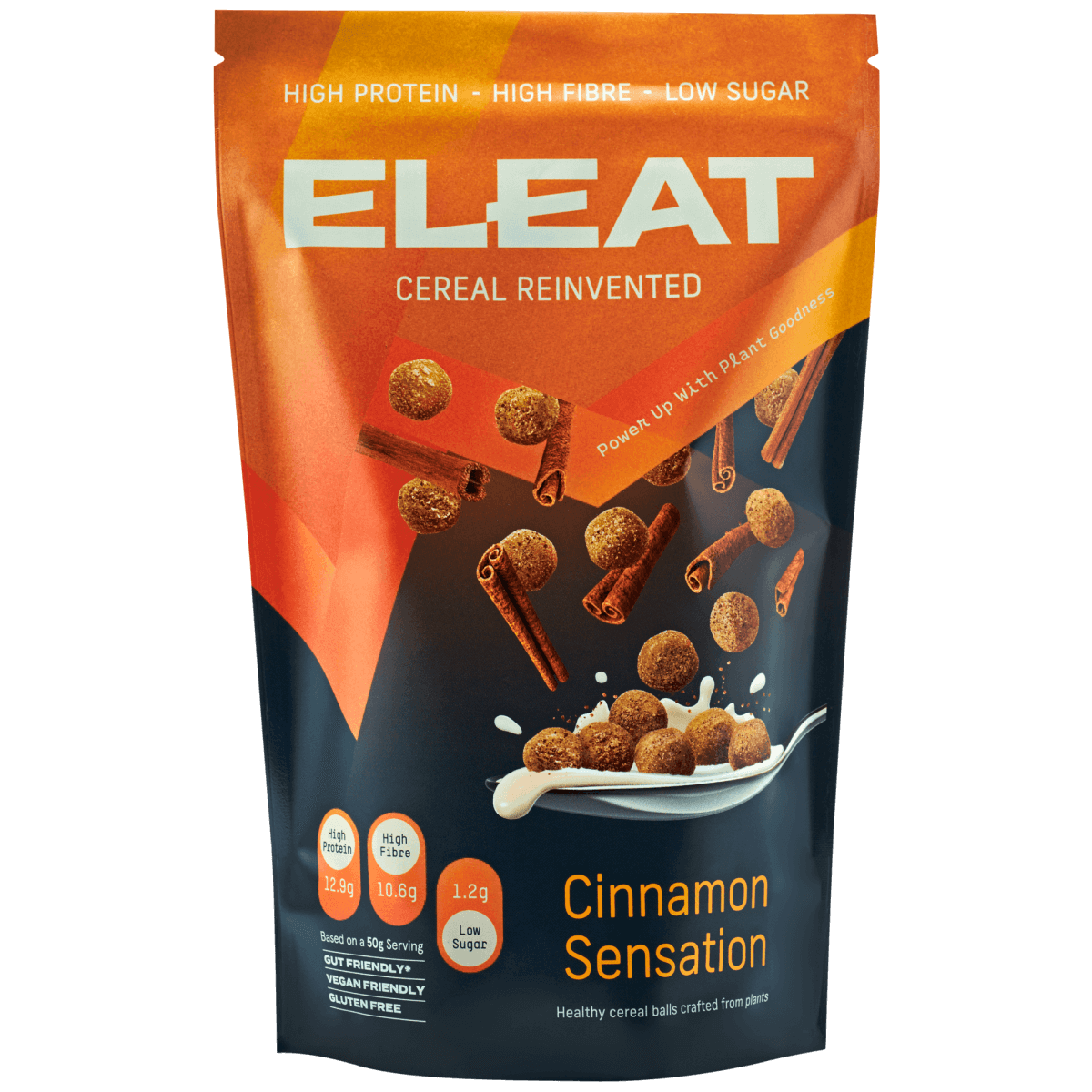 ELEAT - Protein Cereal Cinnamon Sensation 5 x 250g Pouches