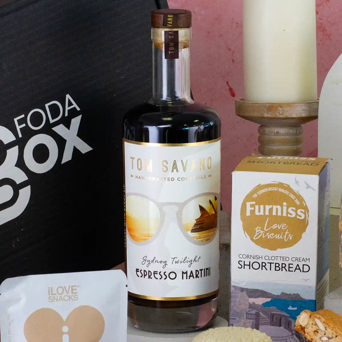 Espresso Martini Kit - Espresso Martini Gift Set and Snacks