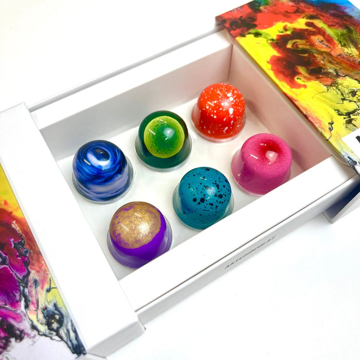 Fruity Chocolate Collection Box - 6 Chocolates - ArtChocolat