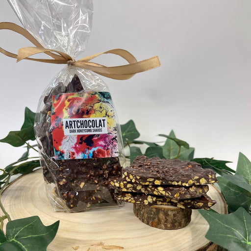 Dark Chocolate Honeycomb Shards - ArtChocolat