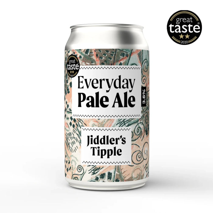 Jiddler's Tipple - Everyday Sessionable Craft Pale Ale 3.8% 24 x 330ml Cans