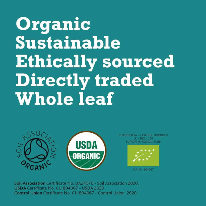 Joe's Tea Organic Teabags