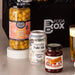 Luxury Pine Box Beer and Curry Night Gift Close Up