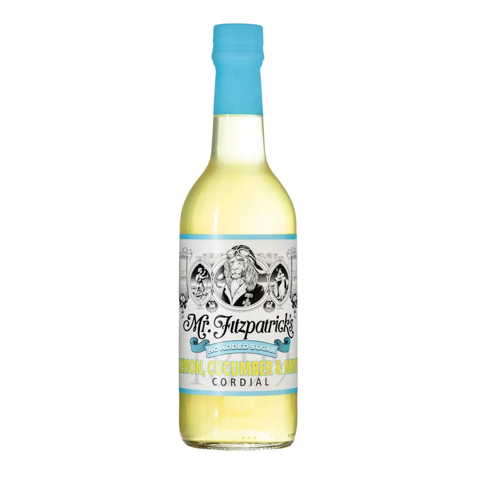 Mr Fitzpatricks - Lemon, Cucumber & Mint Cordial With No Added Sugar 500ml