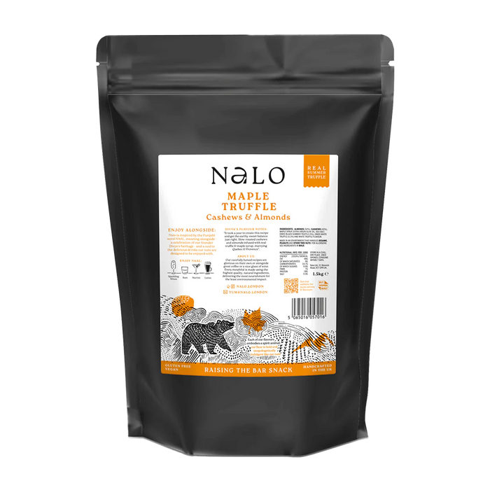 Nalo - Maple Truffle Cashews & Almonds Catering Bag 1.5kg