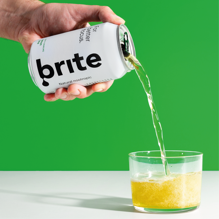 Brite Drinks - Lemon Lime Natural Nootropic Drink 330ml Lifestyle