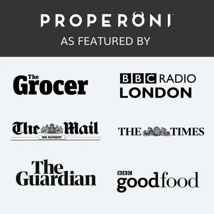 Properoni as Featured By BBC London and more