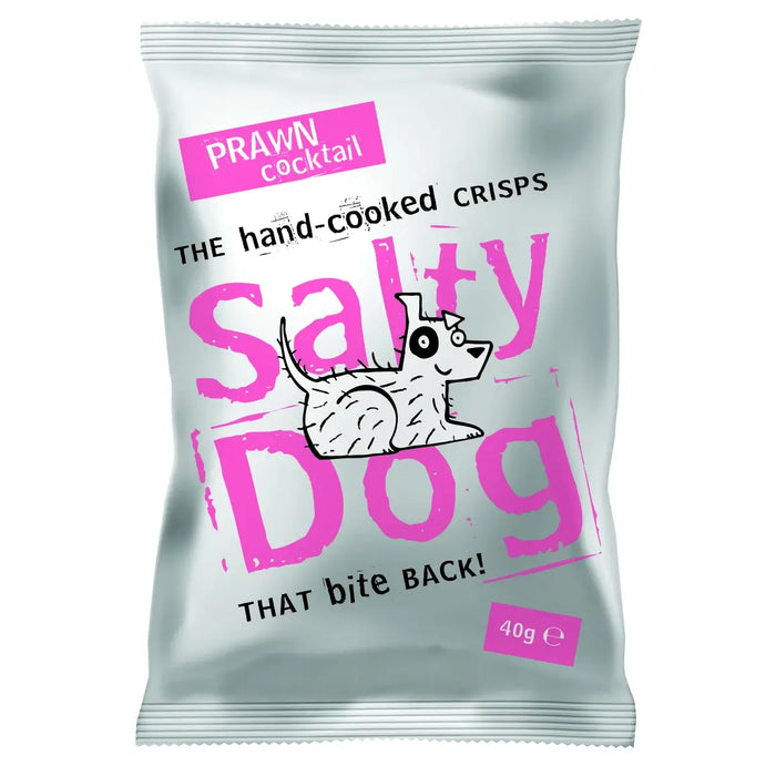  Salty Dog - Prawn Cocktail Crisps 30 x 40g Salty Dog - Prawn Cocktail Crisps 40g