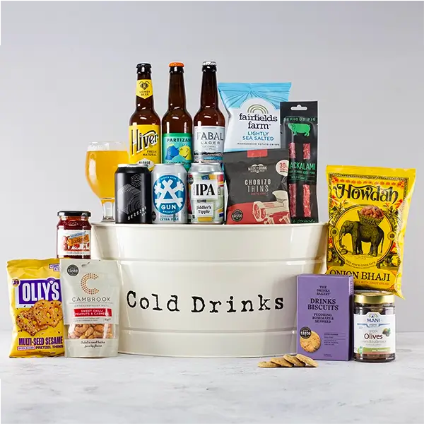 Supersized Beer and Snacks Gift