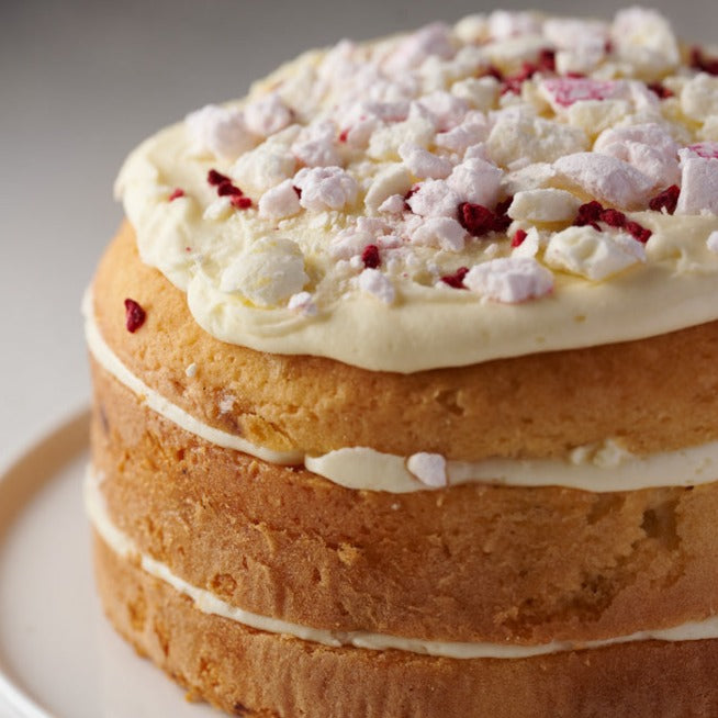 Raspberry & Lemon Meringue Cake - The Original Cake Company