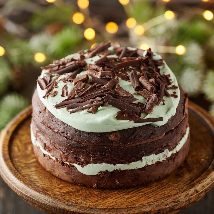 Festive Mint Chocolate Cake - The Original Cake Company