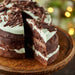 Festive Mint Chocolate Cake - The Original Cake Company