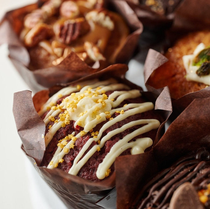 Winter Muffin Selection – 12 Festive Flavours - The Original Cake Company