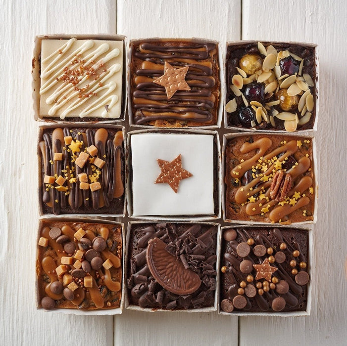 Christmas Gifting Box: Fruit, Chocolate & Spiced Rum Cakes - The Original Cake Company