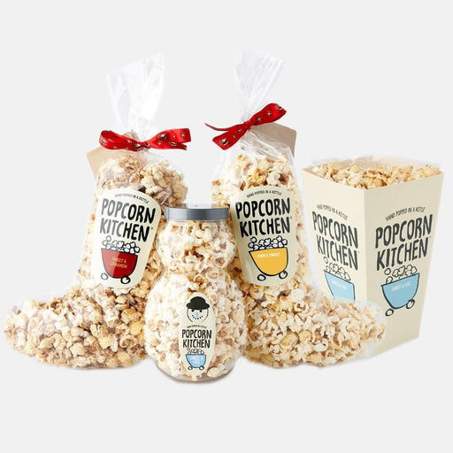 Seasonal Gift - Vegan Christmas Popcorn Selection - Popcorn Kitchen