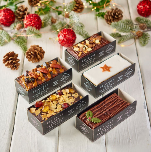 Deluxe Festive Cake Selection x 5 Flavours - The Original Cake Company