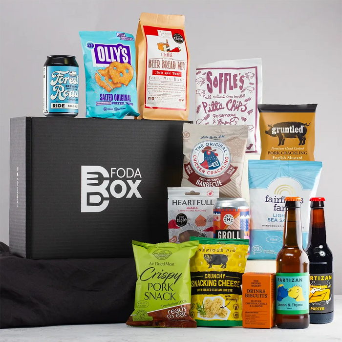 Beer and Snack Hamper Gift