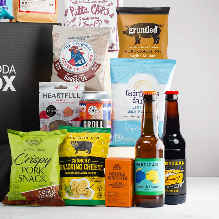 Beer and Snack Hamper Gift