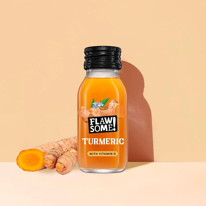 Flawsome! Drinks Daily Defence Vitamin D Turmeric Shot 60ml