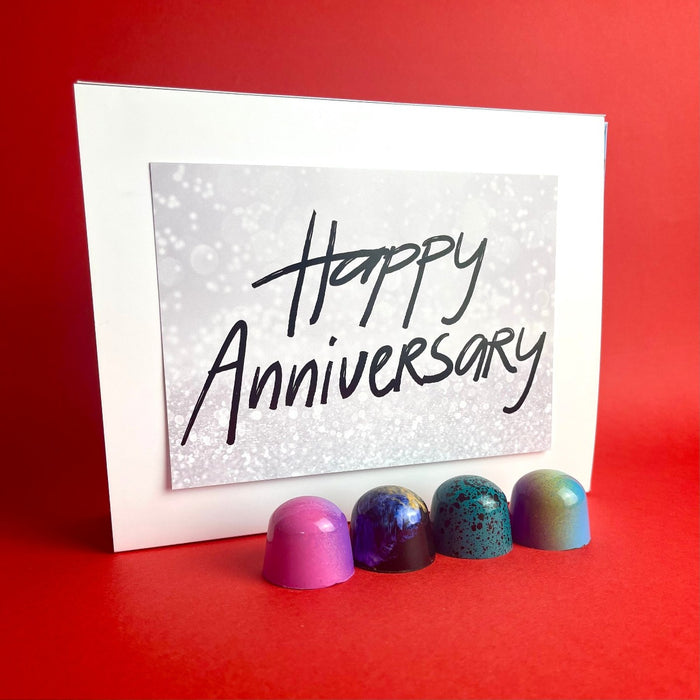 Happy Anniversary Box - 12 Chocolates - ArtChocolat