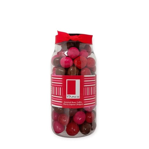 Assorted Rum, Coffee and Cherry Liqueur Dragees, Palm Oil Free, 780g - Rita Farhi