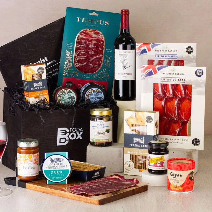 Red Wine, Cheese and Charcuterie Hamper