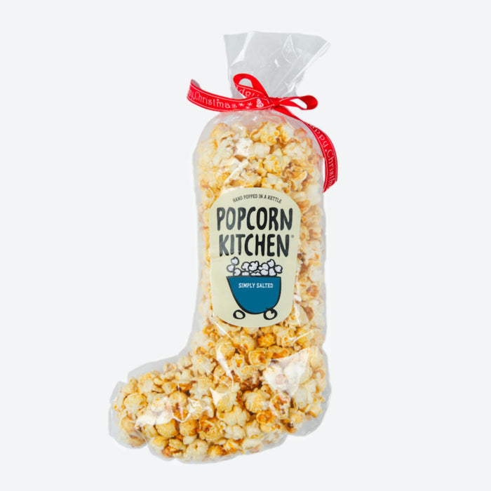 Seasonal Gift - Simply Salted Christmas Stocking 110g - Popcorn Kitchen