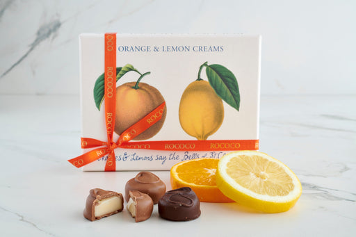 Orange and Lemon Creams - Rococo Chocolates