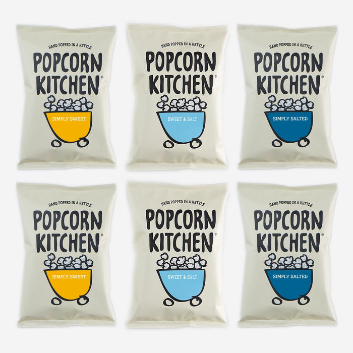 Mixed Sharing Discovery Box - 100g x 6 - Popcorn Kitchen