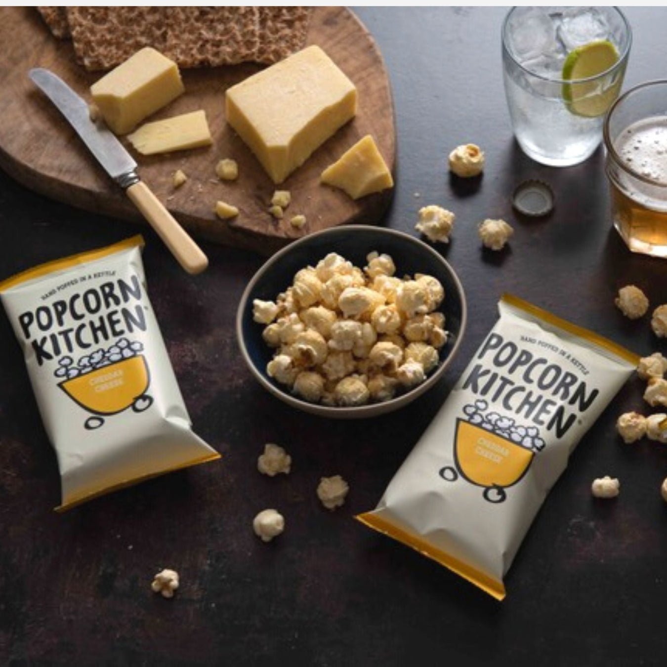 Treat - Cheddar Cheese 20g x 12 - Popcorn Kitchen