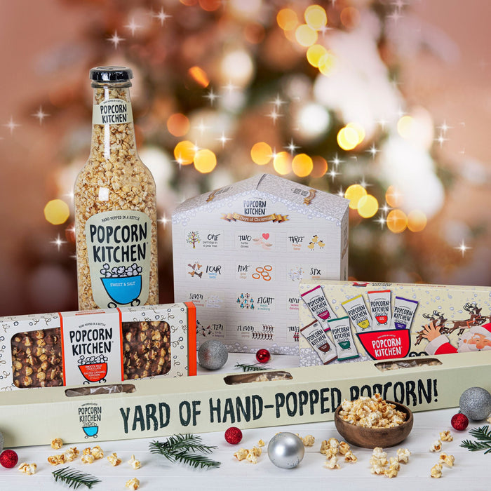 12 Days of Christmas - Popcorn Gift House 350g - Popcorn Kitchen