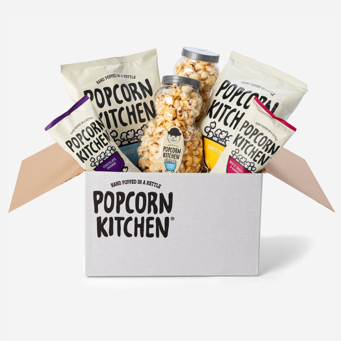 Seasonal Gift - Kids Popcorn Selection Box - Popcorn Kitchen