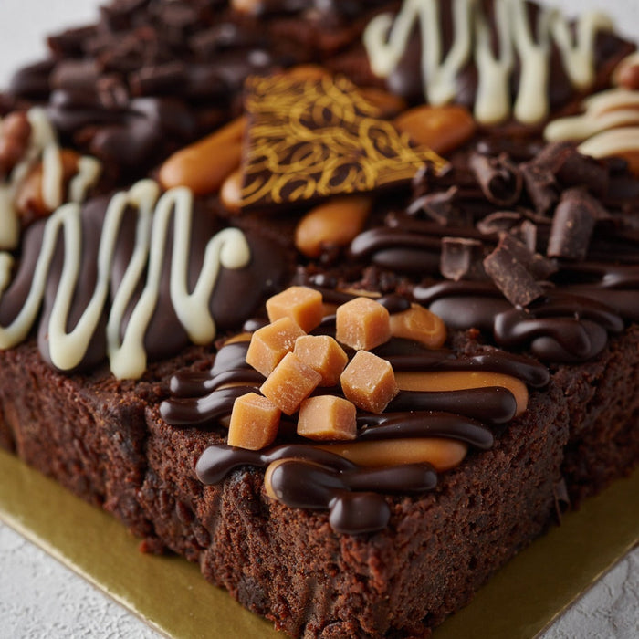 Caramel & Chocolate Truffle Cake- 9 Piece Gifting Selection - The Original Cake Company