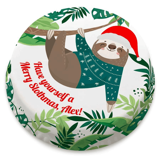 Bakerdays - Merry Slothmas Cake-1