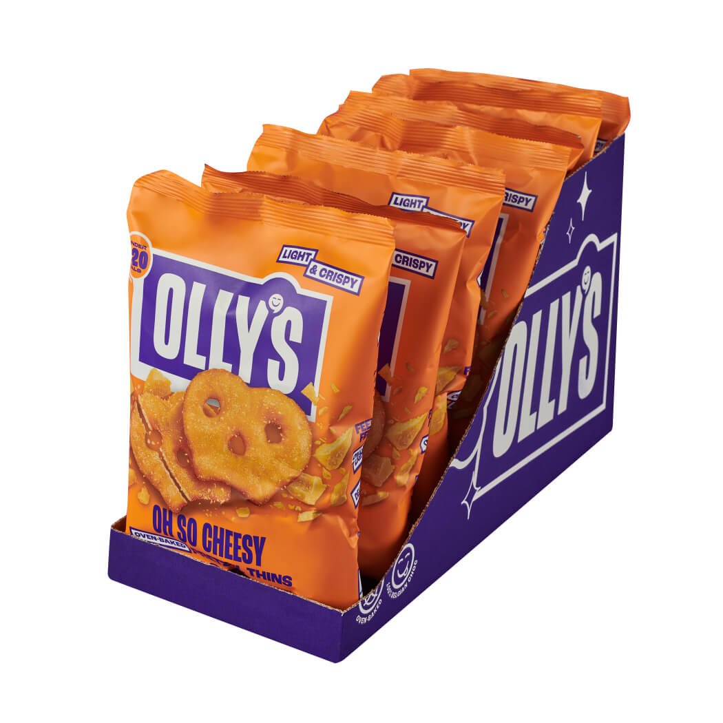 Olly's - Oh So Cheesy Pretzel Thins